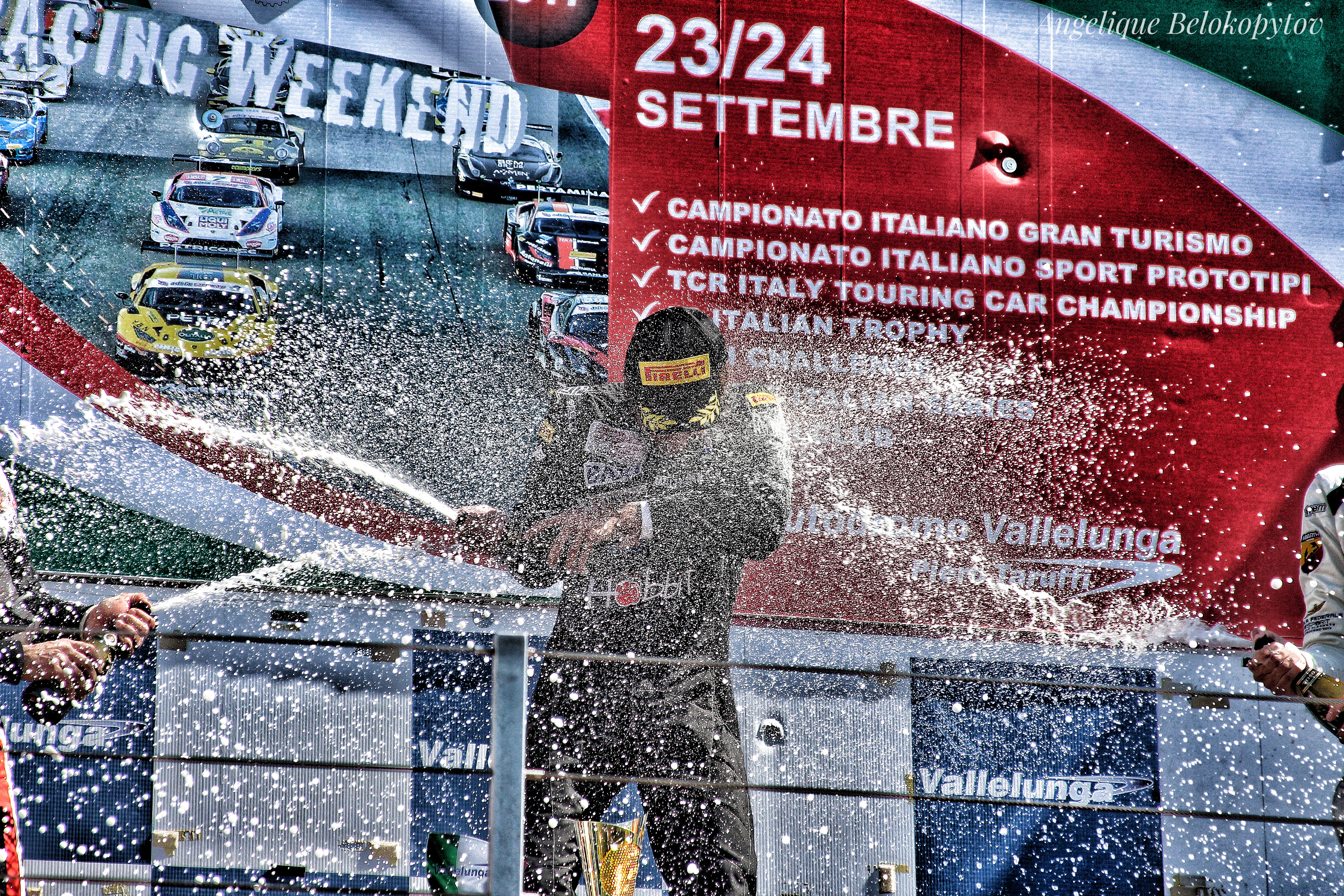 Andrea Cola winning race 1 ©Angelique Belokopytov