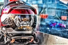 Andrea Cola's helmet ©Angelique Belokopytov